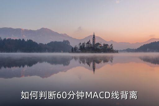 如何判斷60分鐘MACD線背離