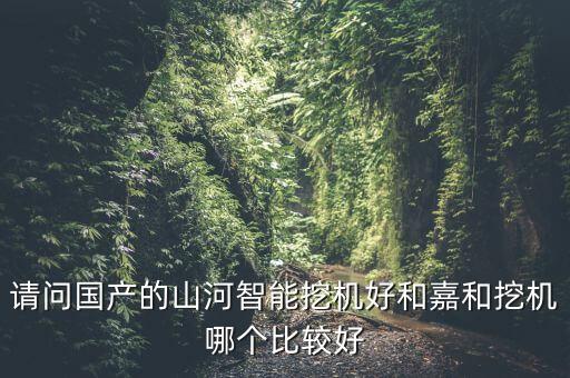 請(qǐng)問(wèn)國(guó)產(chǎn)的山河智能挖機(jī)好和嘉和挖機(jī)哪個(gè)比較好