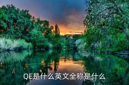 QE是什么英文全稱(chēng)是什么