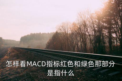 怎樣看MACD指標(biāo)紅色和綠色那部分是指什么