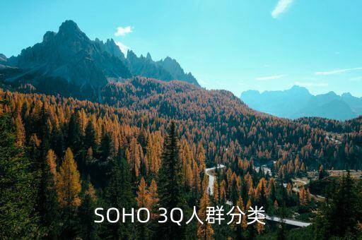 soho3q的3q指的是什么，SOHO 3Q人群分類