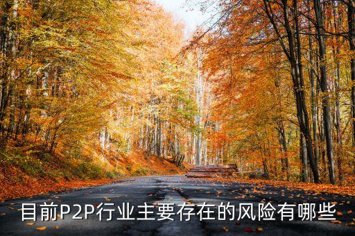 p2p有什么風(fēng)險，p2p網(wǎng)貸業(yè)務(wù)有哪些風(fēng)險