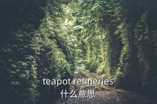 為什么叫茶壺煉油廠，teapot refineries什么意思