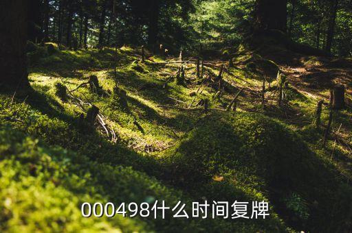 漢鼎股份什么時(shí)候復(fù)牌，000498什么時(shí)間復(fù)牌