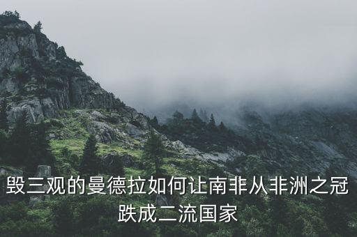 南非為什么衰落了，三角貿(mào)易衰落的原因