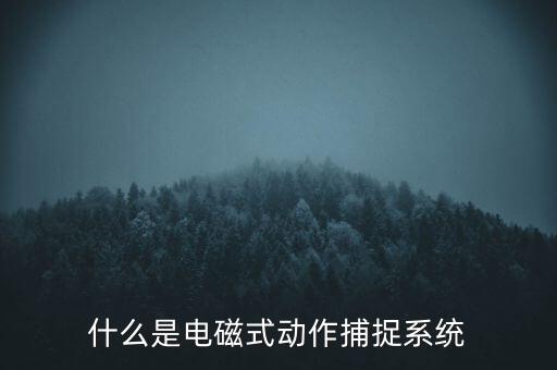 什么是電磁式動(dòng)作捕捉系統(tǒng)