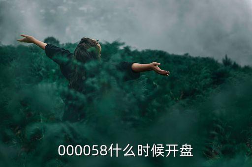 000058什么時候開盤