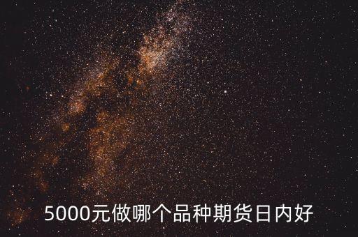 5000元做什么期貨品種，5000能買哪些期貨