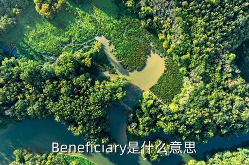 Beneficiary是什么意思