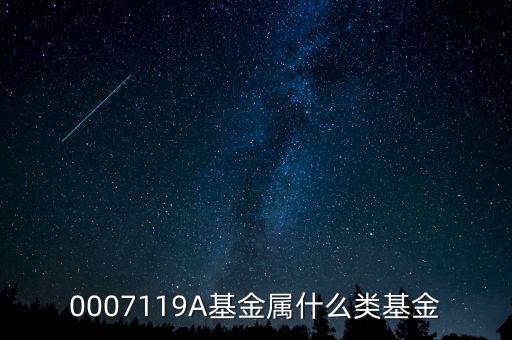 000974基金屬什么風(fēng)格，0007119A基金屬什么類基金