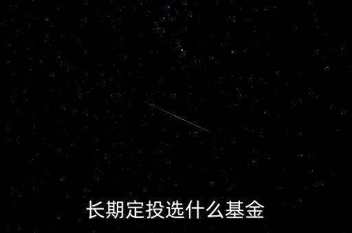 長(zhǎng)期定投選什么基金