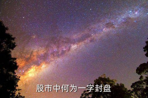 新股一字封板什么意思，股票一字板是什么意思