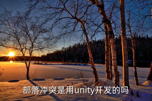 部落沖突是用unity開發(fā)的嗎