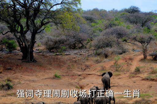 鬧劇收場是什么動物，強詞奪理鬧劇收場打正確一生肖