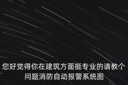 您好覺(jué)得你在建筑方面挺專業(yè)的請(qǐng)教個(gè)問(wèn)題消防自動(dòng)報(bào)警系統(tǒng)圖