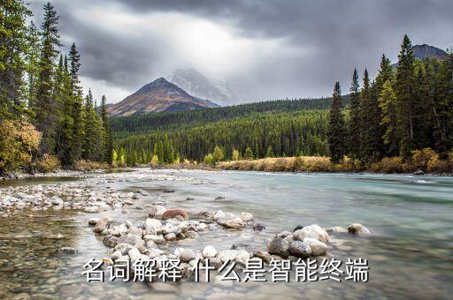 名詞解釋 什么是智能終端