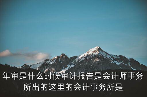 年度審計(jì)報(bào)告什么時(shí)候，企業(yè)財(cái)務(wù)年度審計(jì)報(bào)告什么時(shí)候 有沒有規(guī)定性文件