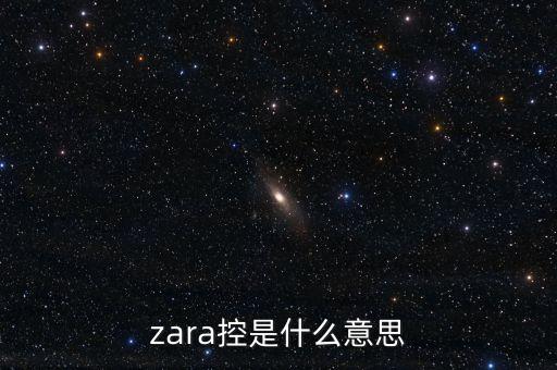 zara控是什么意思