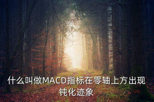 MAcD什么是鈍化，MACD指標(biāo)已經(jīng)在底部鈍化已久