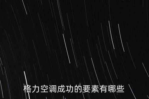 格力電器成功實(shí)行專業(yè)化戰(zhàn)略的因素是什么，格力空調(diào)成功的要素有哪些