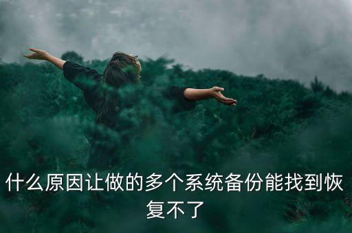 什么原因讓做的多個系統(tǒng)備份能找到恢復(fù)不了