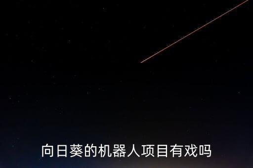 向日葵有什么智能機(jī)器，向日葵的機(jī)器人項(xiàng)目有戲嗎