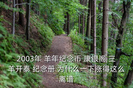 2003年 羊年紀(jì)念幣 康銀閣 三羊開泰 紀(jì)念冊 為什么一下漲得這么離譜