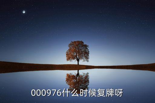 000976什么時(shí)候復(fù)牌呀