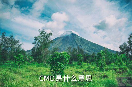 cmd是什么單位，cmd是什么