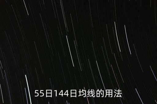 144日均線是什么意思，中有看到144日均線但是不明白這條均線有什么意義