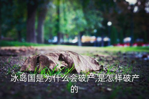  冰島國(guó)是為什么會(huì)破產(chǎn),是怎樣破產(chǎn)的