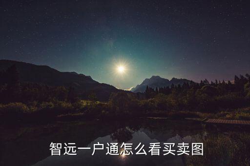  智遠(yuǎn)一戶通怎么看買(mǎi)賣(mài)圖