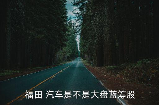  福田 汽車(chē)是不是大盤(pán)藍(lán)籌股