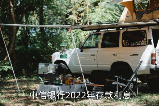  中信銀行2022年存款利息