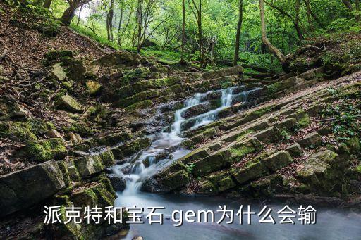 派克特和寶石 gem為什么會輸