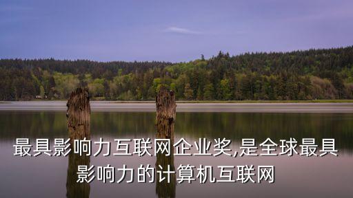 中國最具影響力互聯(lián)網(wǎng)企業(yè)獎,是全球最具影響力的計算機互聯(lián)網(wǎng)