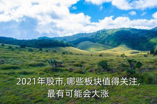 2021年股市,哪些板塊值得關(guān)注,最有可能會大漲