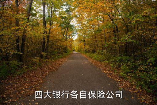 四大銀行各自保險(xiǎn)公司