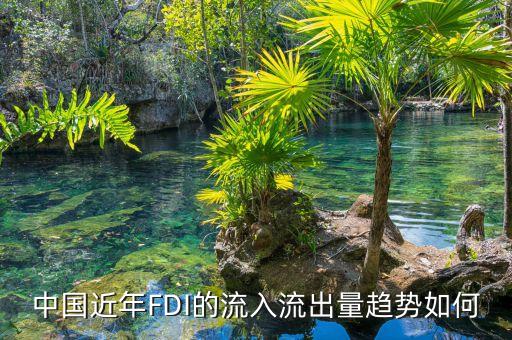 中國(guó)近年FDI的流入流出量趨勢(shì)如何