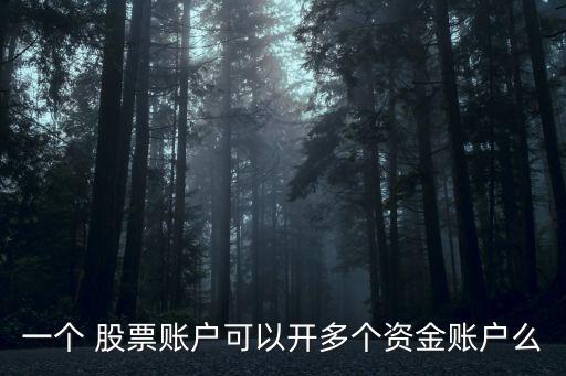 股票只能一人一戶,股票一人多戶有什么影響