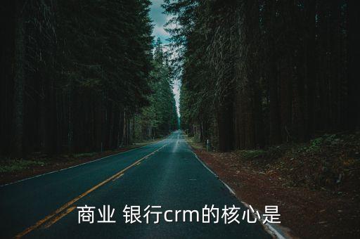 商業(yè) 銀行crm的核心是