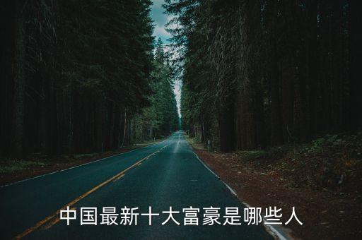 中國人福布斯排行榜,進(jìn)入福布斯的中國人