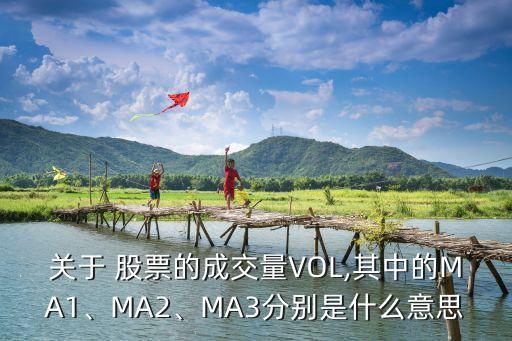 關(guān)于 股票的成交量VOL,其中的MA1、MA2、MA3分別是什么意思