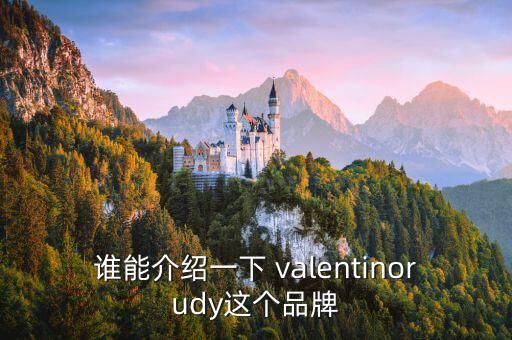 誰(shuí)能介紹一下 valentinorudy這個(gè)品牌