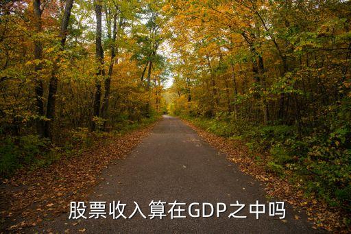  股票收入算在GDP之中嗎