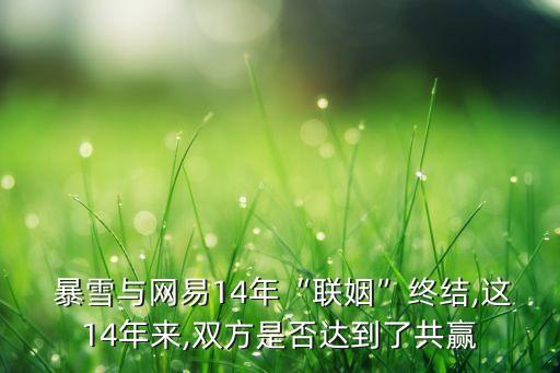  暴雪與網(wǎng)易14年“聯(lián)姻”終結(jié),這14年來,雙方是否達到了共贏