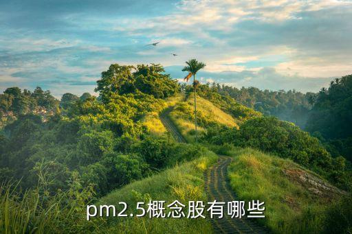 pm2.5概念股有哪些