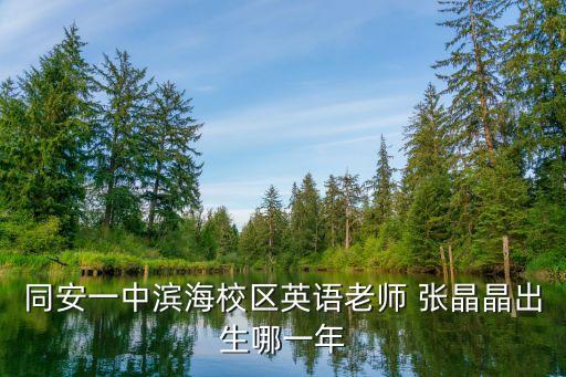 同安一中濱海校區(qū)英語老師 張晶晶出生哪一年