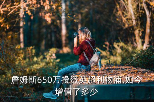 詹姆斯650萬投資英超利物浦,如今增值了多少