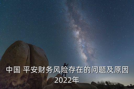 中國 平安財務(wù)風(fēng)險存在的問題及原因2022年